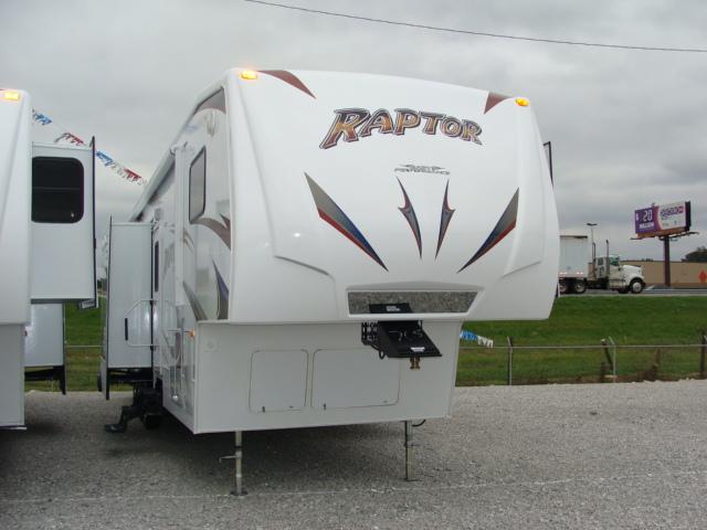 New 2010 Keystone Raptor 3812TS Fifth Wheel Toyhauler For Sale